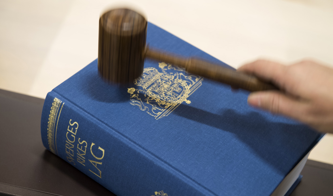 Tre män som försökte mörda en man i Umeå döms till långa fängelsestraff. Arkivbild. Foto: Henrik Montgomery/TT