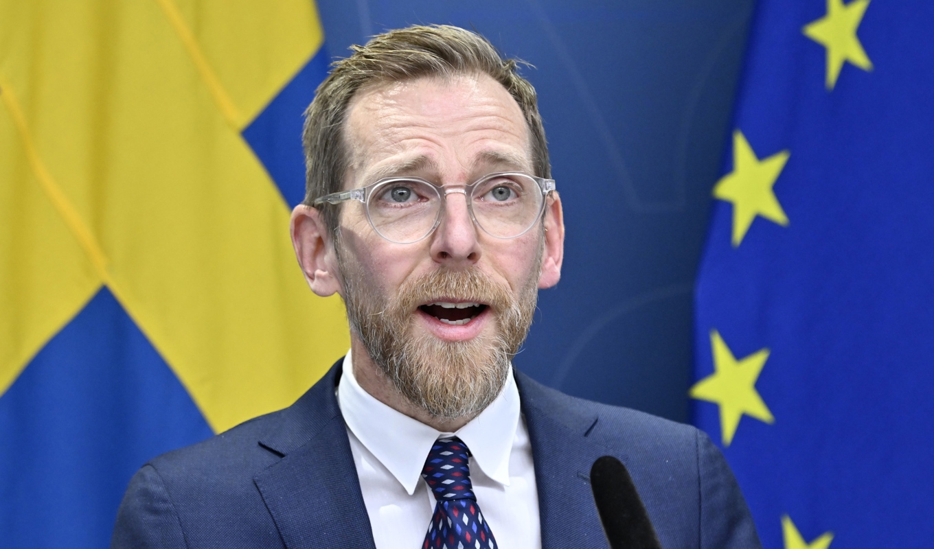 "Regeringen har gett Folkhälsomyndigheten i uppdrag att analysera situationen i Kina och konsekvenserna för Sverige", säger socialminister Jakob Forssmed (KD) i ett pressmeddelande. Arkivbild. Foto: Jonas Ekströmer/TT