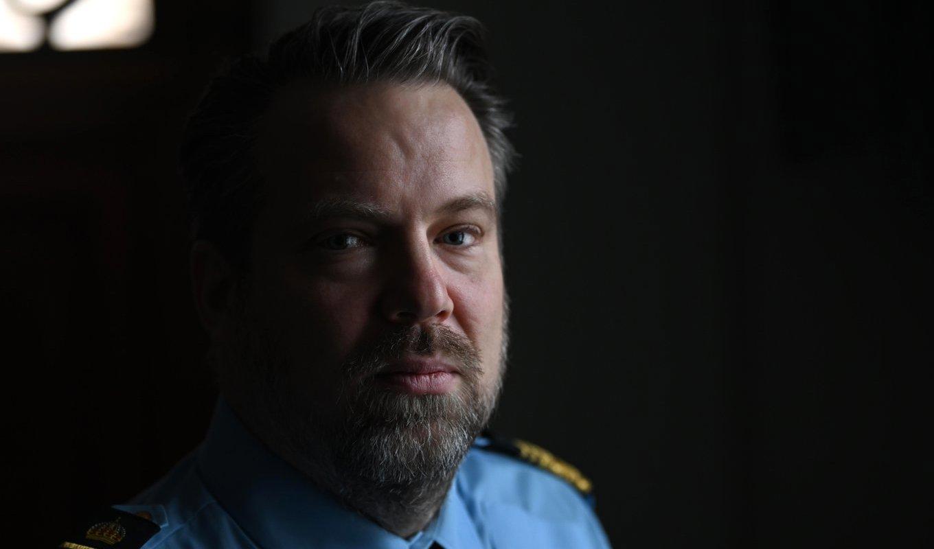 Andelen skjutningar som resulterade i att någon dog ökade kraftigt under 2022. Förklaringen tros vara mer motiverade gärningsmän, säger Johan Olsson, chef för polisens Nationella operativa avdelning (Noa). Foto: Fredrik Sandberg/TT