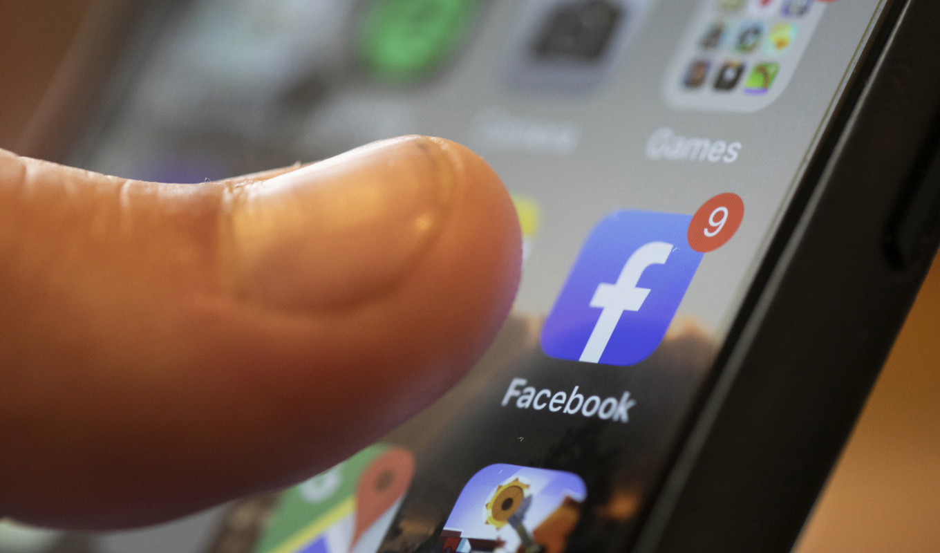 Strax under hälften av anmälningarna rör Facebook, både på Marketplace och i olika grupper. Arkivbild. Foto: Jenny Kane/AP/TT