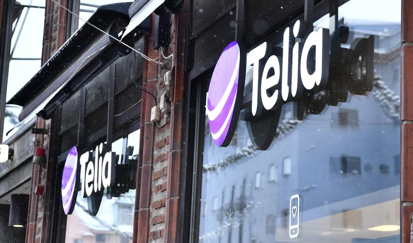 Telia har driftstörningar på måndagen. Arkivbild. Foto: Caisa Rasmussen/TT