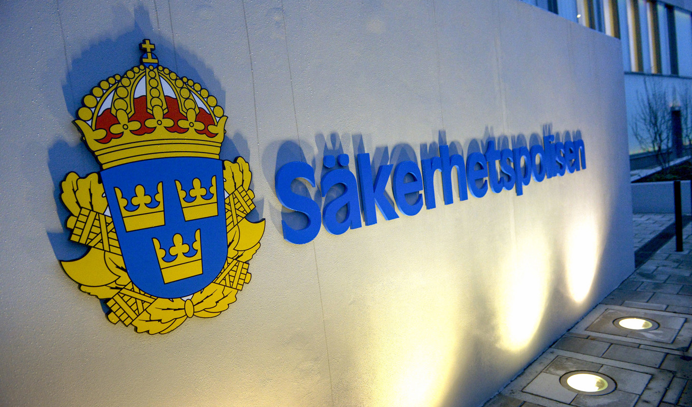 Säpo varnar för ett ökat antal attentatshot. Arkivbild. Foto: Janerik Henriksson/TT