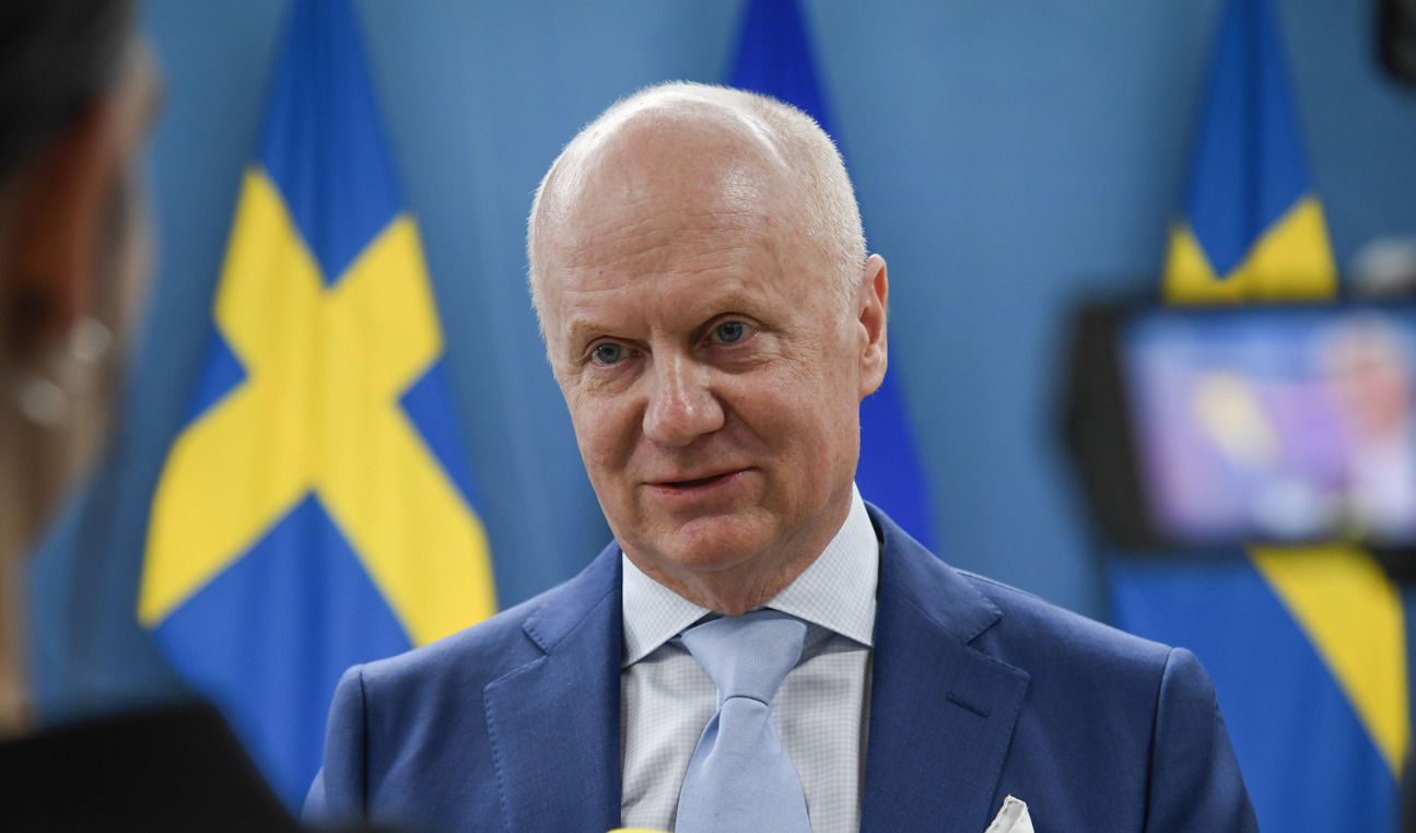 Finansinspektionens nya generaldirektör Daniel Barr. Foto: Marko Säävälä/TT