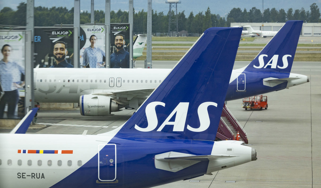 SAS utsattes på tisdagen för en cyberattack. Arkivbild. Foto: Tor Erik Schrøder/NTB/TT