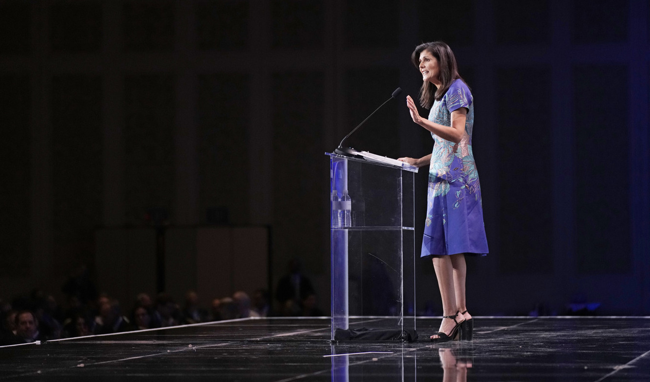 USA:s tidigare FN-ambassadör ställer upp i det kommande presidentvalet 2024. Arkivbild. Foto: John Locher/AP/TT