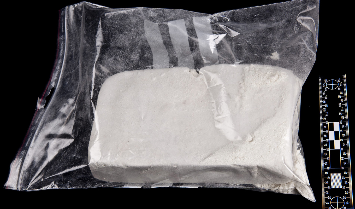 Polisen i Luleå har gjort det största beslaget någonsin av kokain i Norrbotten. Arkivbild. Foto: Polisen via TT