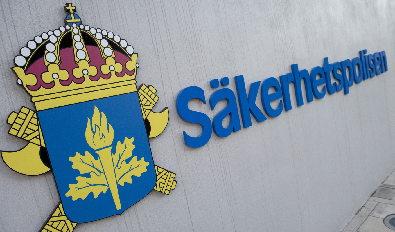 Mannen greps i början av februari av Säkerhetspolisen misstänkt för olovlig kårverksamhet. Arkivbild. Foto: Maja Suslin/TT