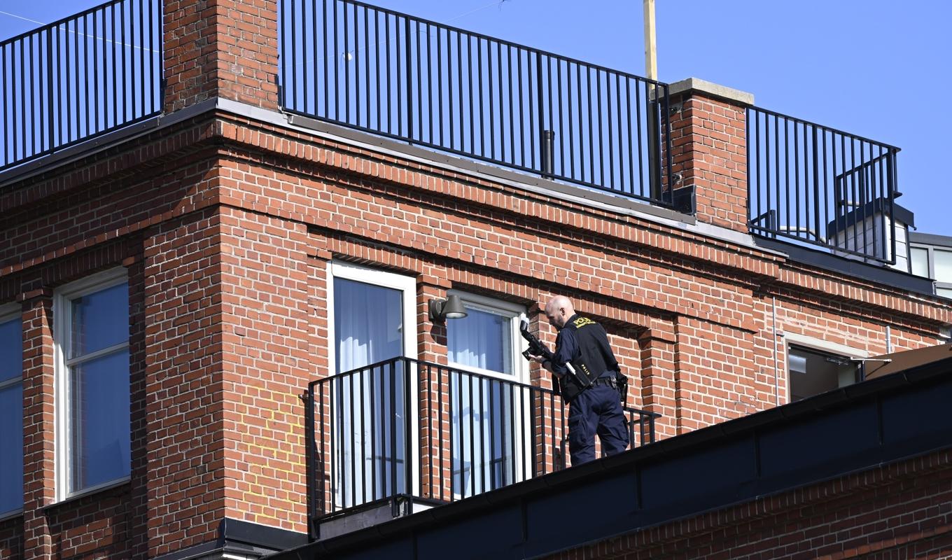 Kvinnan fick livshotande skador av knivattacken och lyckades slå larm genom att ta sig ut på hotellets tak i Västra hamnen i Malmö. Arkivbild. Foto: Johan Nilsson/TT