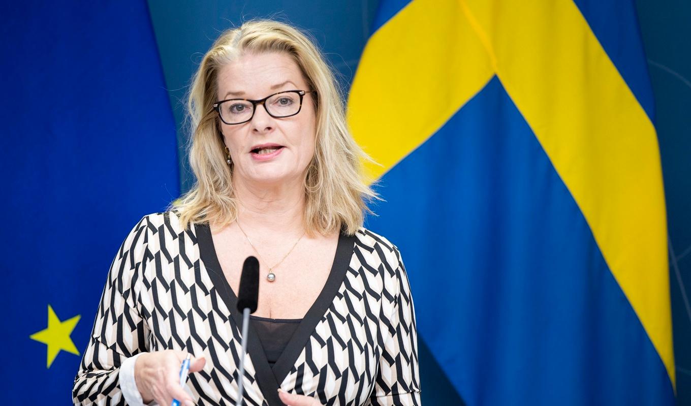 Skolminister Lotta Edholm (L). Foto: Ninni Andersson/Regeringskansliet
