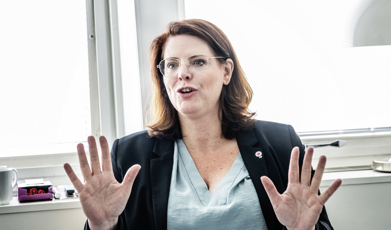 Ebba Östlin (S), tidigare kommunalråd i Botkyrka kommun. Arkivbild. Foto: Tomas Oneborg/SvD/TT