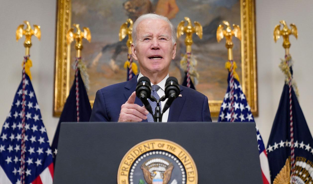 USA:s president Joe Biden väntas offentliggöra utökat militärt samarbete med Australien och Storbritannien. Foto: Andrew Harnik/AP/TT