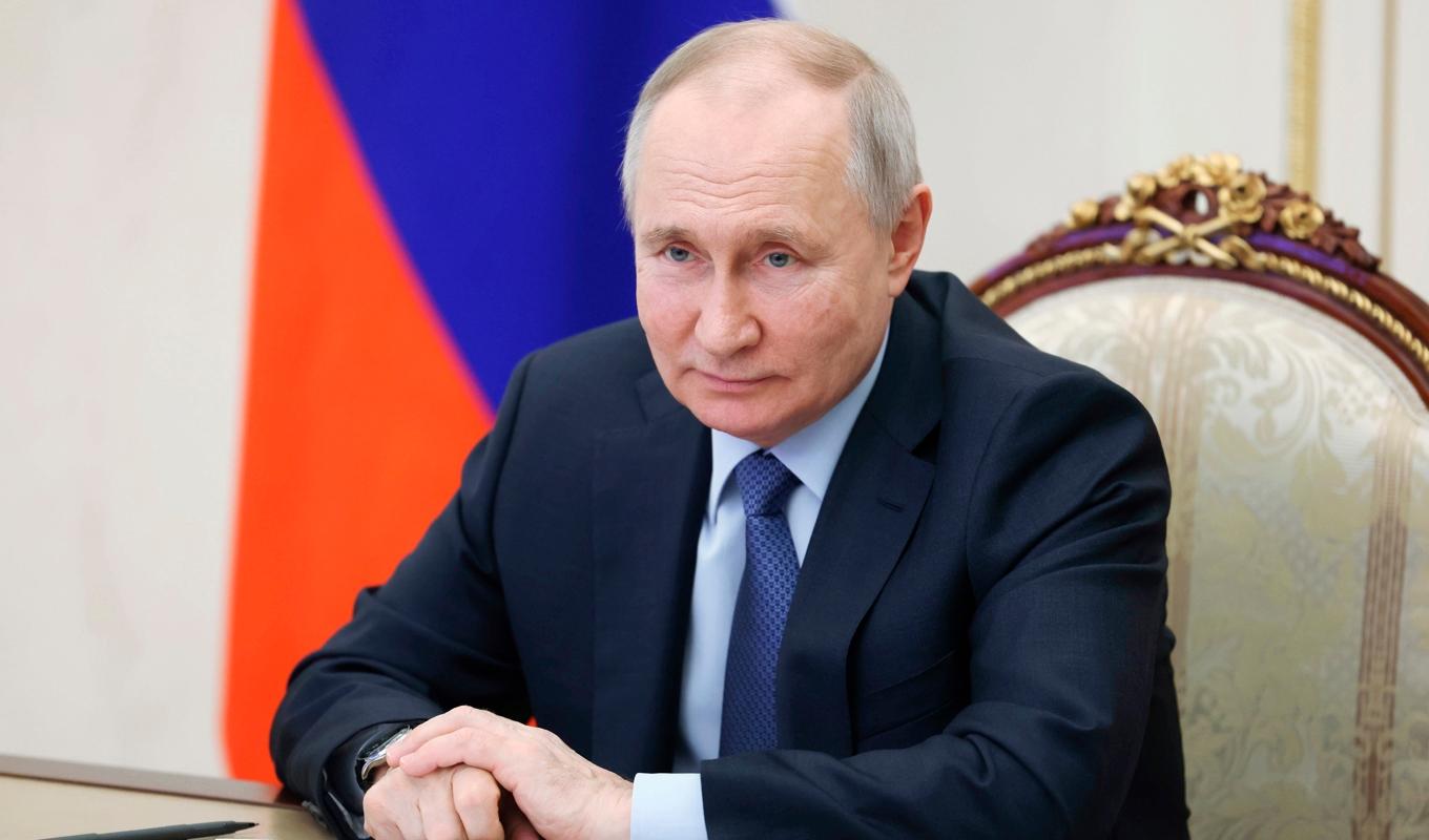 Rysslands president Vladimir Putin. Foto: AP/TT