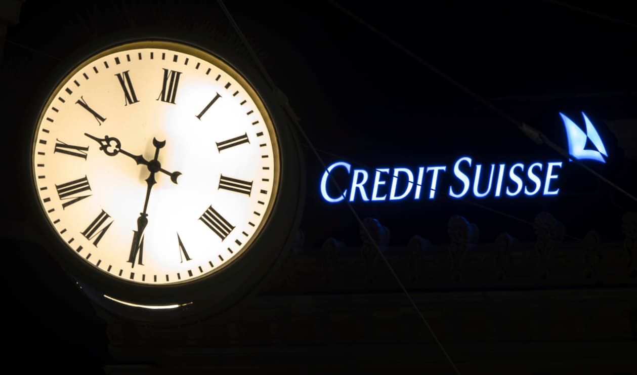 Credit Suisse huvudkontor i Zürich. Arkivbild Foto: Michael Buholzer/AP/TT