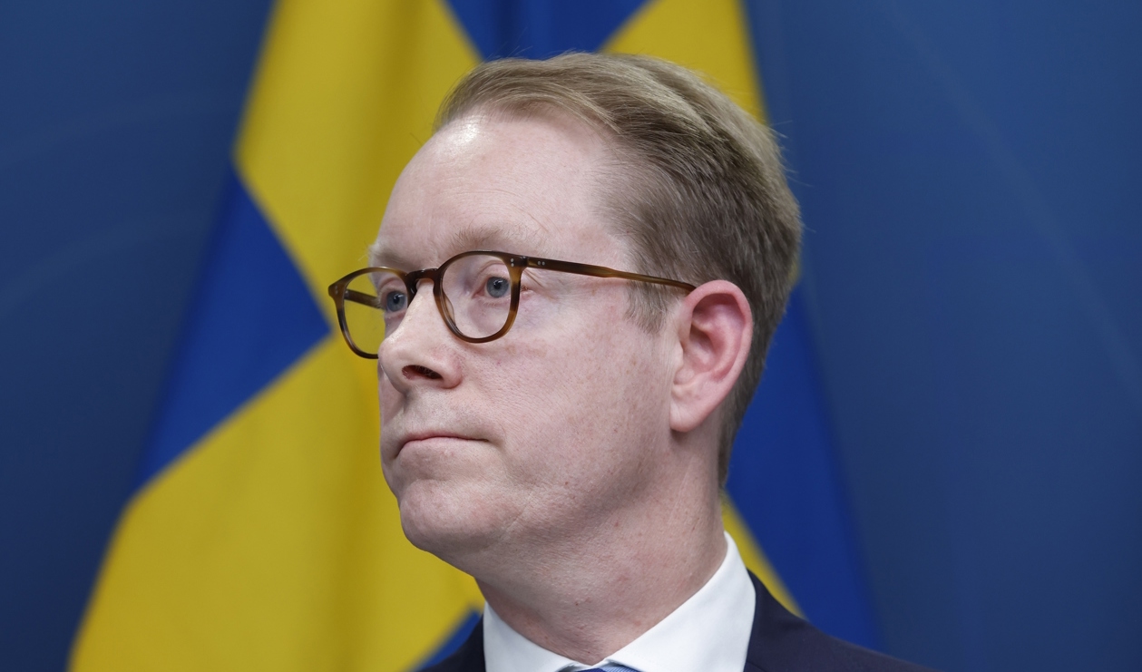 Utrikesminister Tobias Billström (M). Arkivbild. Foto: Christine Olsson/TT