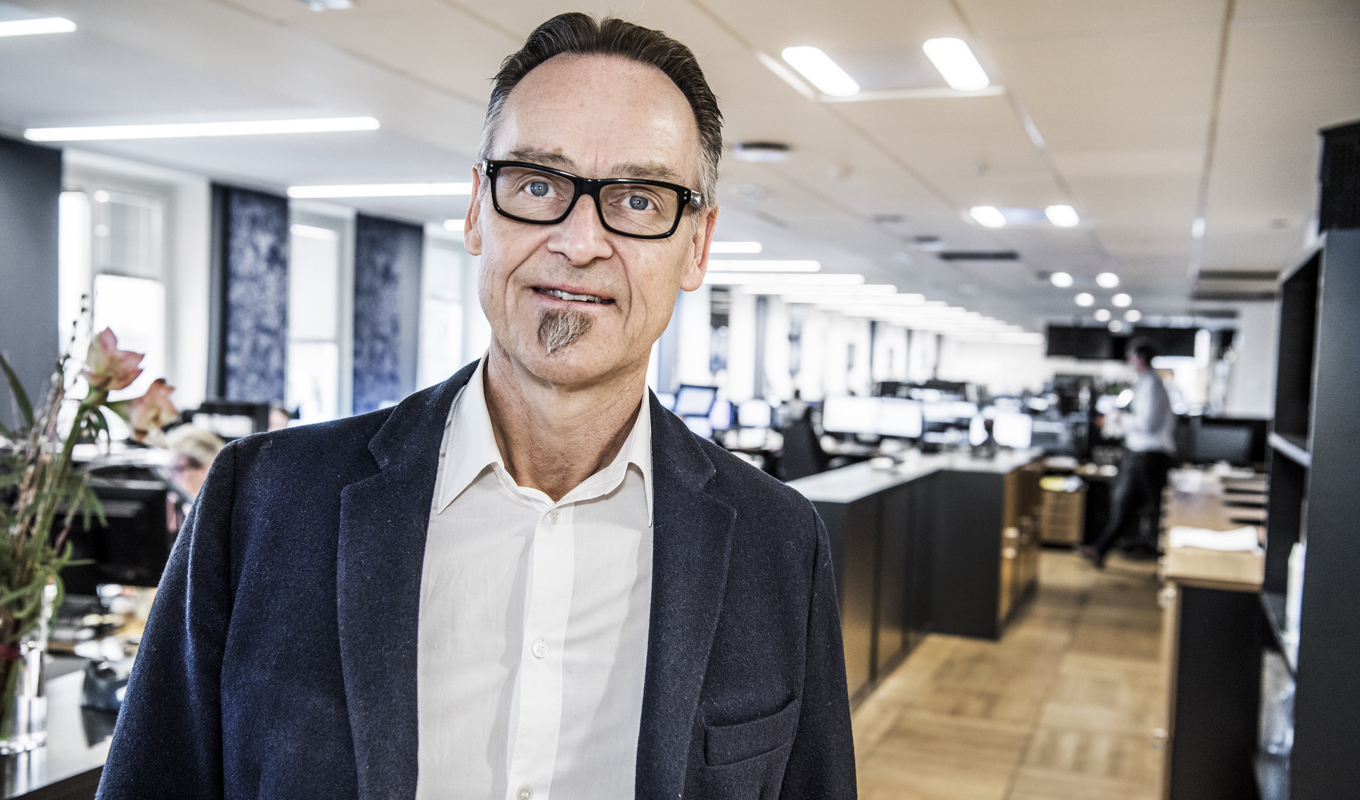 Danske Banks chefsekonom Michael Grahn förvånas av prisutveckling. Tror nu i stället på ännu större prisfall längre fram. Arkivbild. Foto: Lars Pehrson/SvD/TT