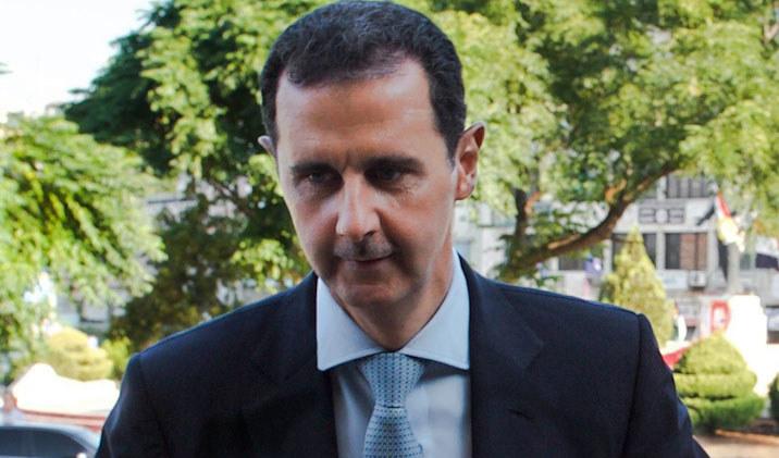 Syriens president Bashar al-Assad svor presidenteden för fjärde gången i juli 2021 inför ännu en sjuårsperiod. Foto: Stringer/AFP via Getty Images