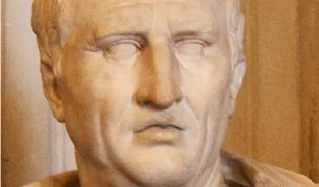 Marmorbyst av Cicero från första århundradet e.Kr. Finns att beskåda på Kapitolinska museerna i Rom. Foto: Shutterstock