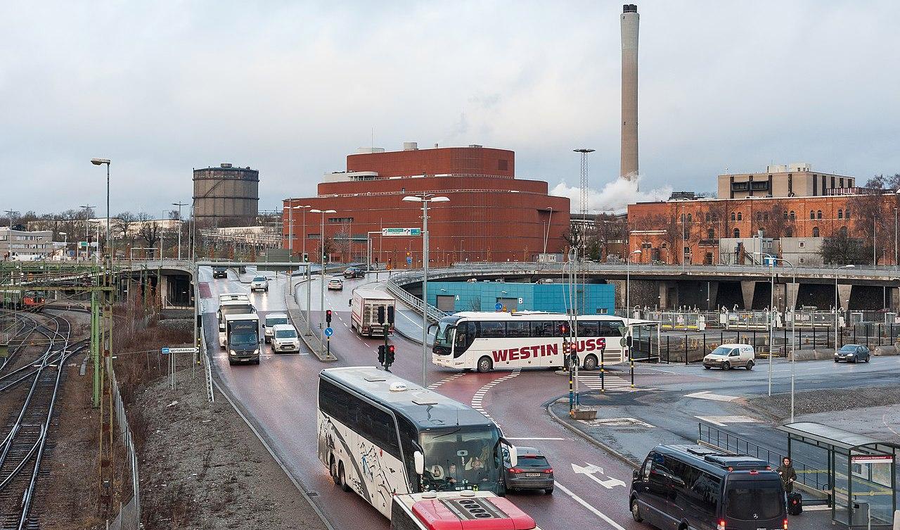 Bahnofs vd föreslår att bygga ett litet kärnkraftverk invid Norra Djurgårdsstaden, utanför Stockholm city. Foto: Tuomas Vitikainen (CC BY-SA 4.0)
