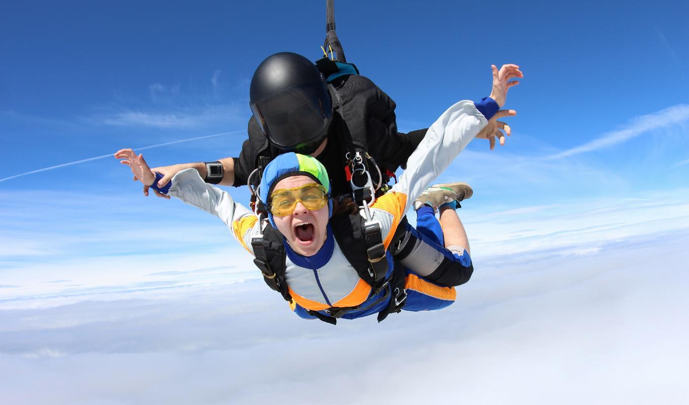 Hoppa fallskärm när du fyller 85? Foto: Shutterstock