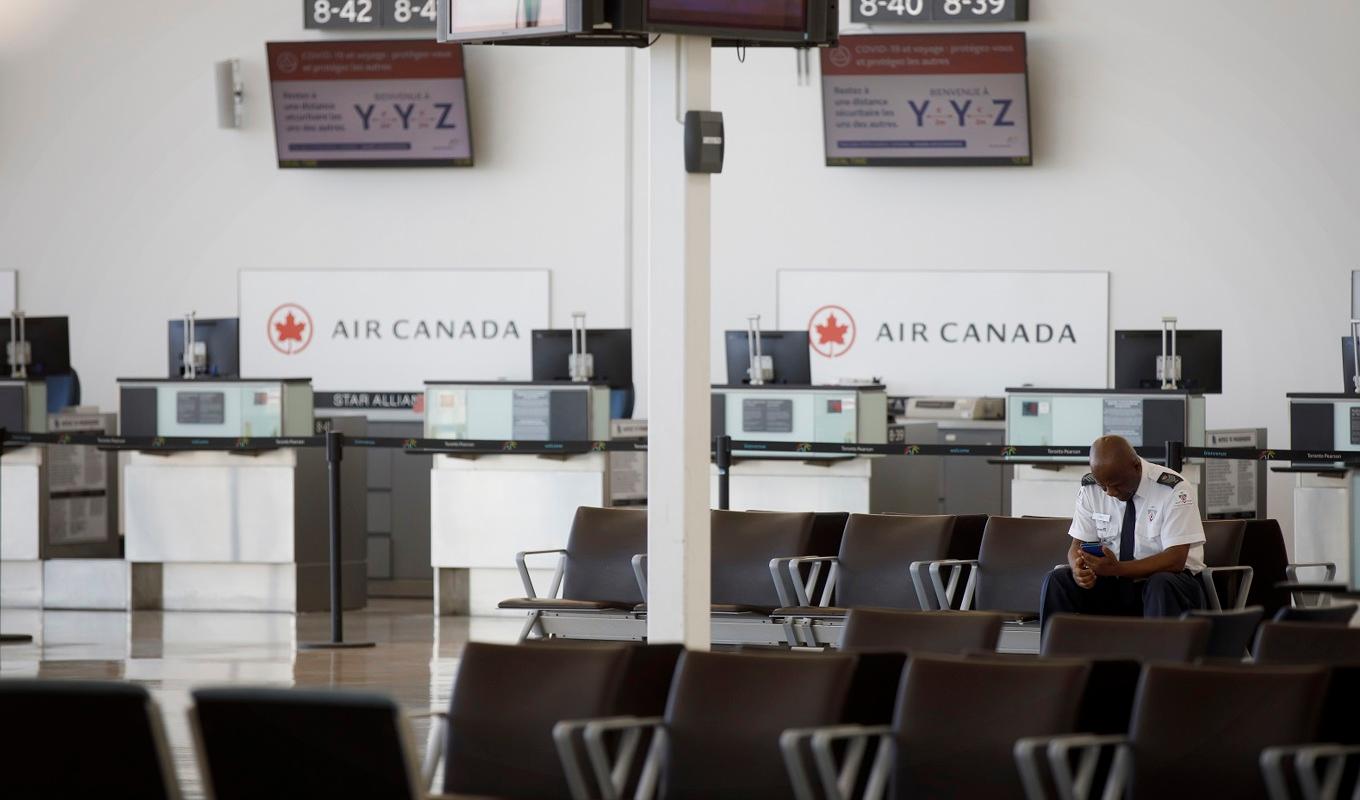 Guld har stulits från Toronto Pearson International Airport. Foto: Cole Burston/Getty Images