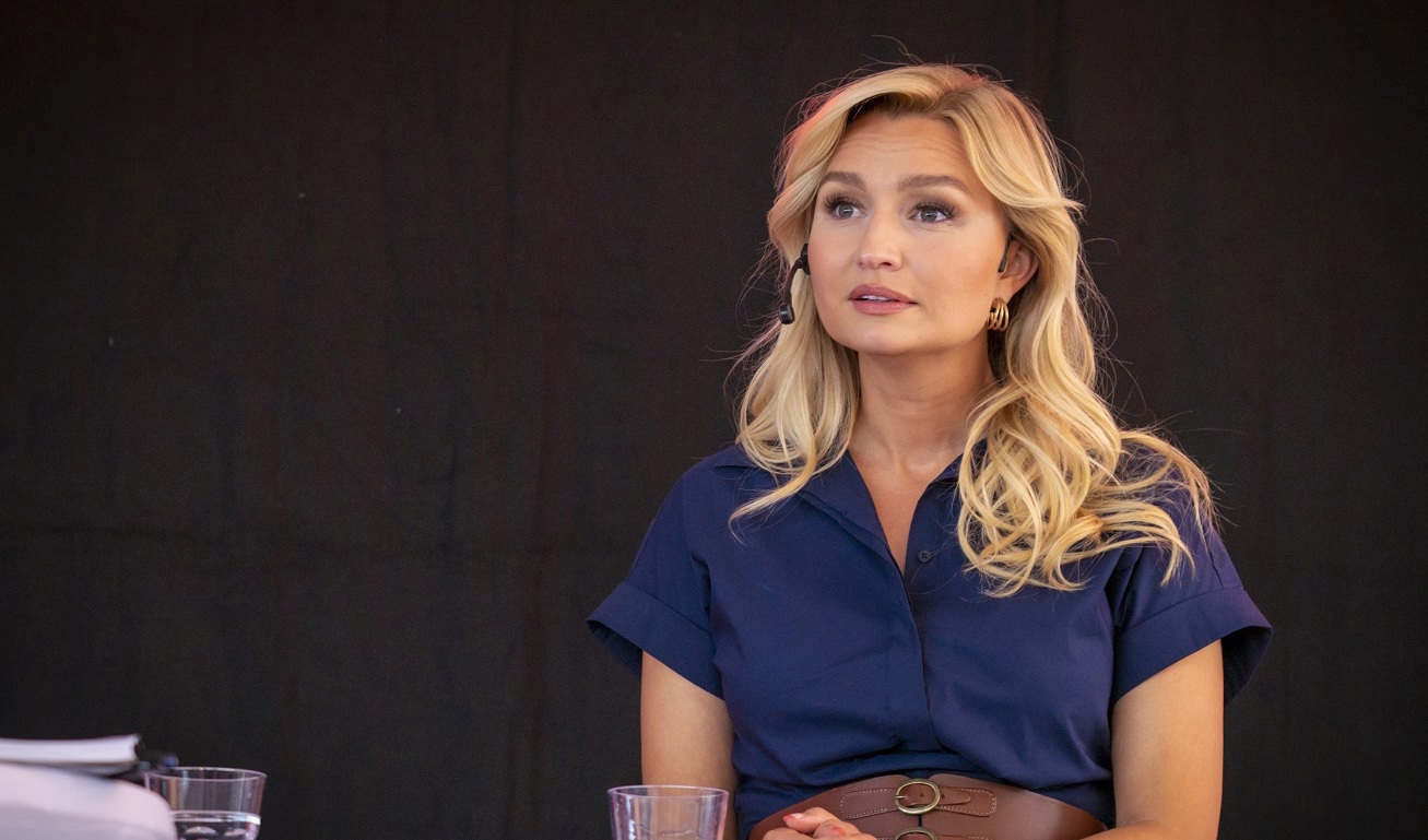 Kristdemokraternas partiledare Ebba Busch. Foto: Bilbo Lantto