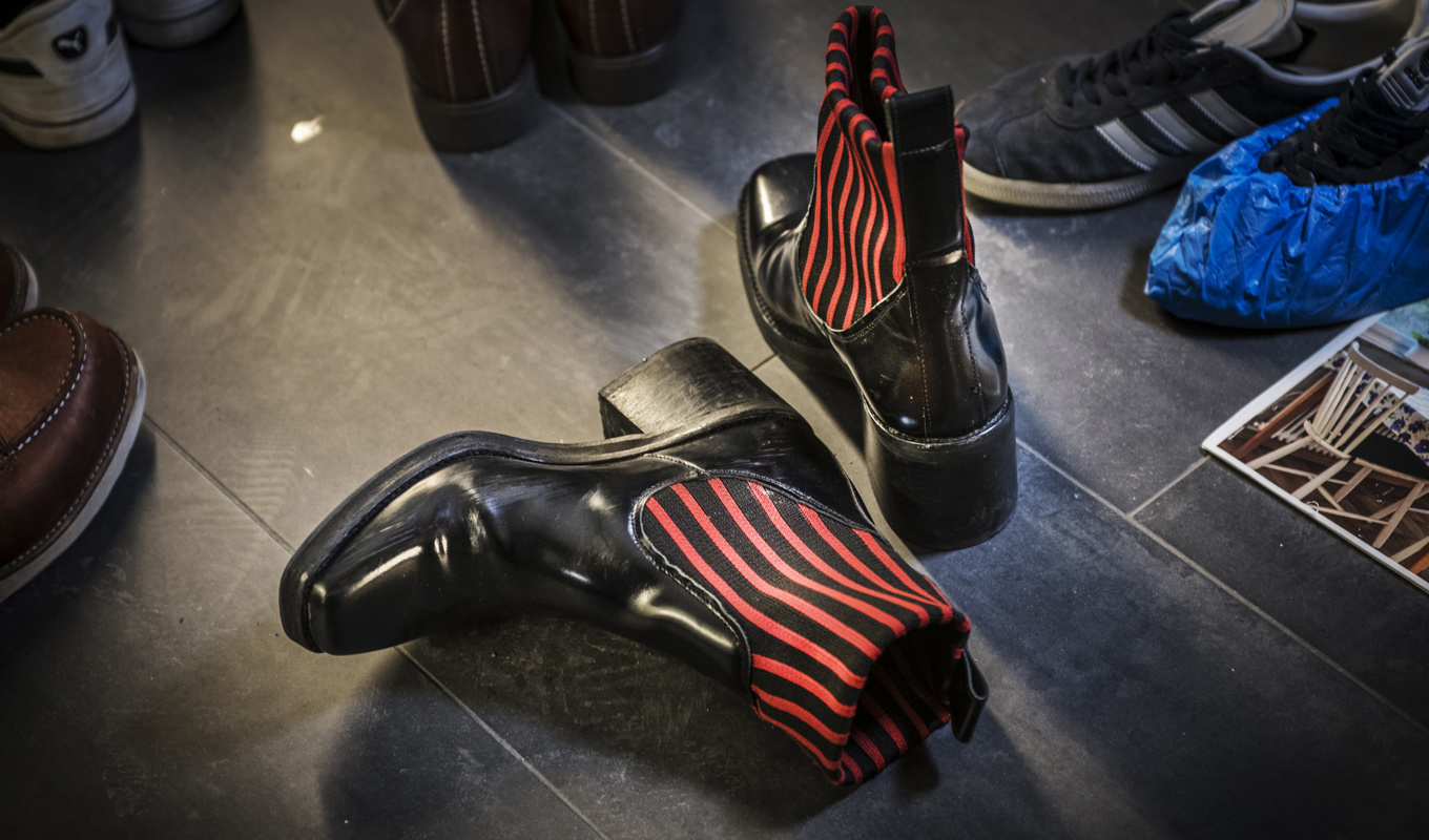 Bostadsvisning på gång, men det görs färre bostadsaffärer. Arkivbild. Foto: Yvonne Åsell/SvD/TT