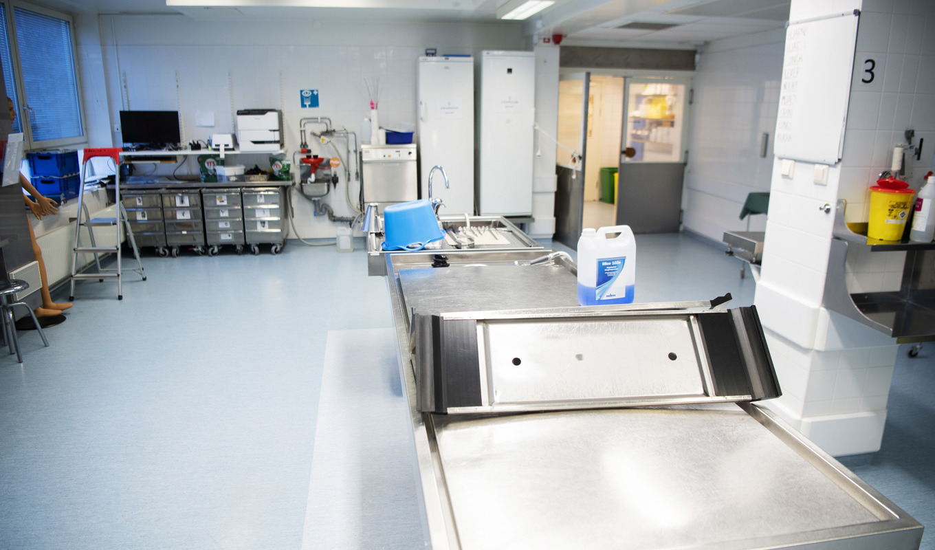 Rättsmedicinalverkets lokaler i Solna. Arkivbild. Foto: Caisa Rasmussen/TT