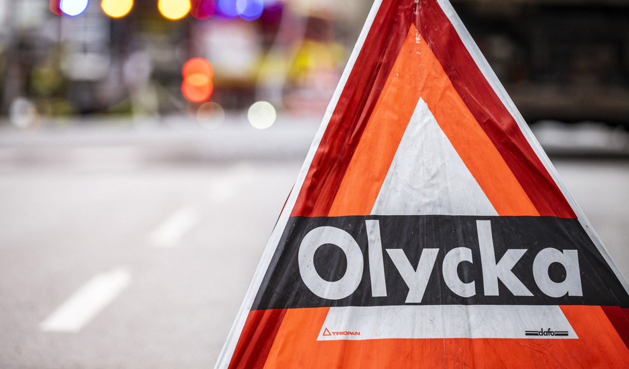 Fyra danska militärfordon har krockat på E4 i Småland. Arkivbild. Foto: Johan Nilsson/TT