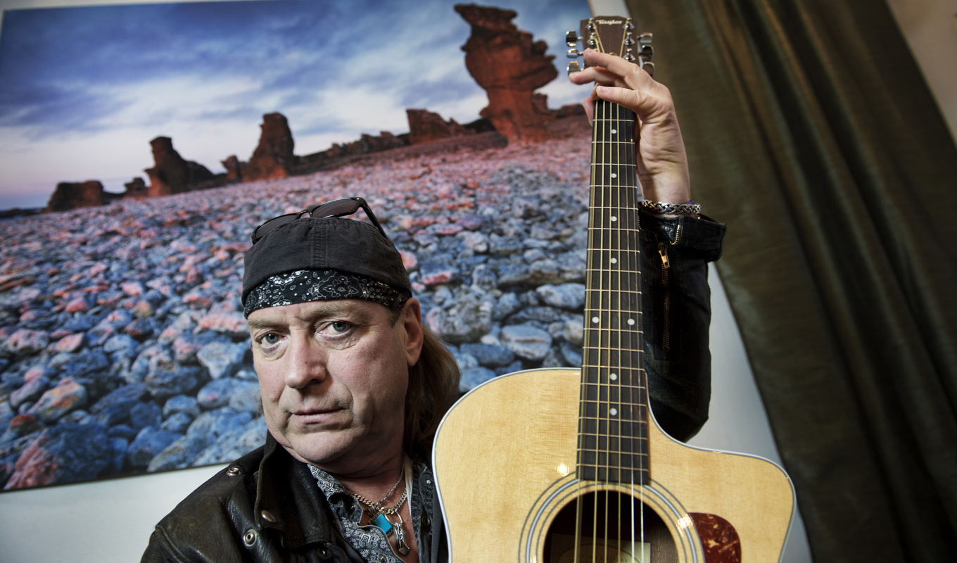 Pugh Rogefeldt fotograferad inför sin medverkan i TV4:s "Så mycket bättre" 2012. Foto: Lars Pehrson / SvD / TT