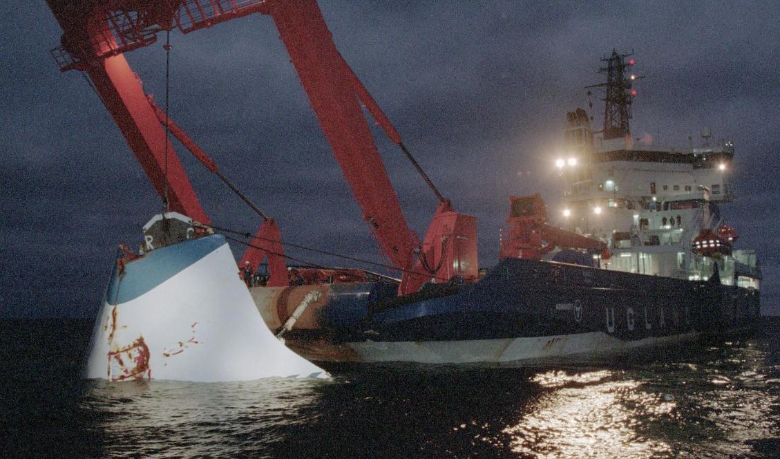Förlisningen av M/S Estonia, som inträffade i september 1994, är den värsta sjöfartsolyckan i Europa efter andra världskriget. 852 människor följde med ner i djupet. Foto: Jaakko Avikainen