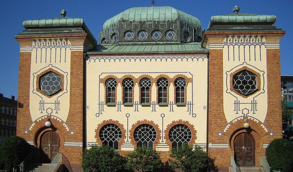 Judiska församlingens synagoga vid Betaniaplan i Malmö. Foto: jorchr/CC BY-SA 3.0
