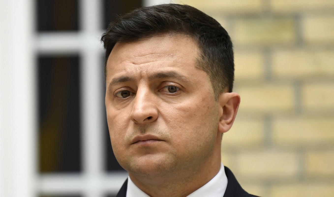 Ukrainas president Volodymyr Zelenskyj. Foto: Bertrand Guay/AFP via Getty Images