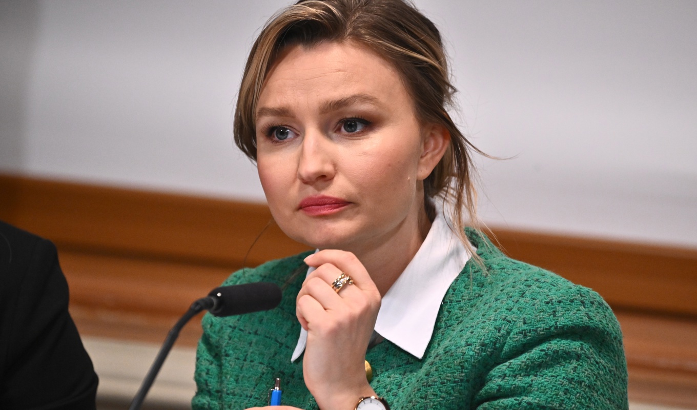 Ebba Busch (KD), energi- och näringsminister. Arkivbild. Foto: Claudio Bresciani / TT