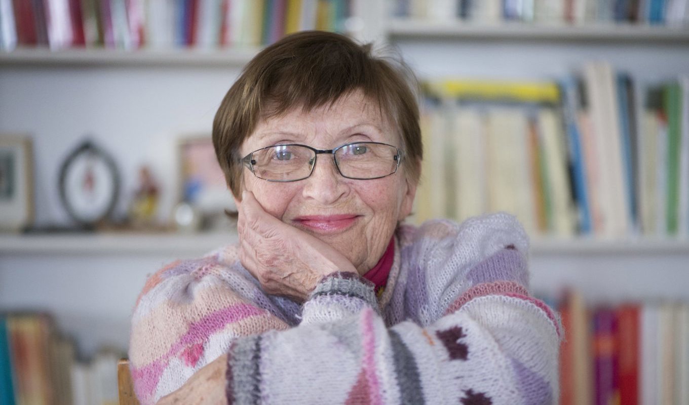Inger Sandberg blev 92 år. Arkivbild. Foto: Fredrik Sandberg/TT