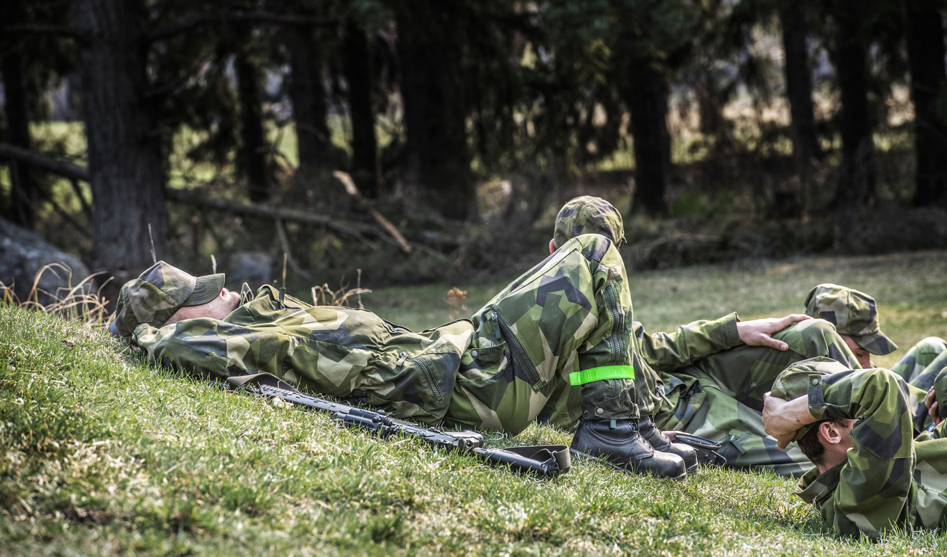 De senaste åren har över 300 personer åtalats för brott mot totalförsvarsplikten. Arkivbild Foto: Tomas Oneborg/SvD/TT