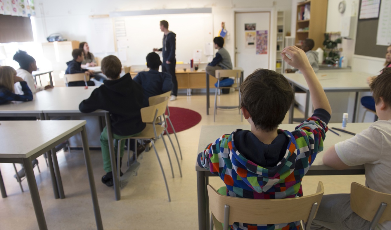 Bland dem som lämnat läraryrket bakom sig de senaste tio åren är det bara varannan som kan tänka sig att återvända. Arkivbild. Foto: Fredrik Sandberg/TT