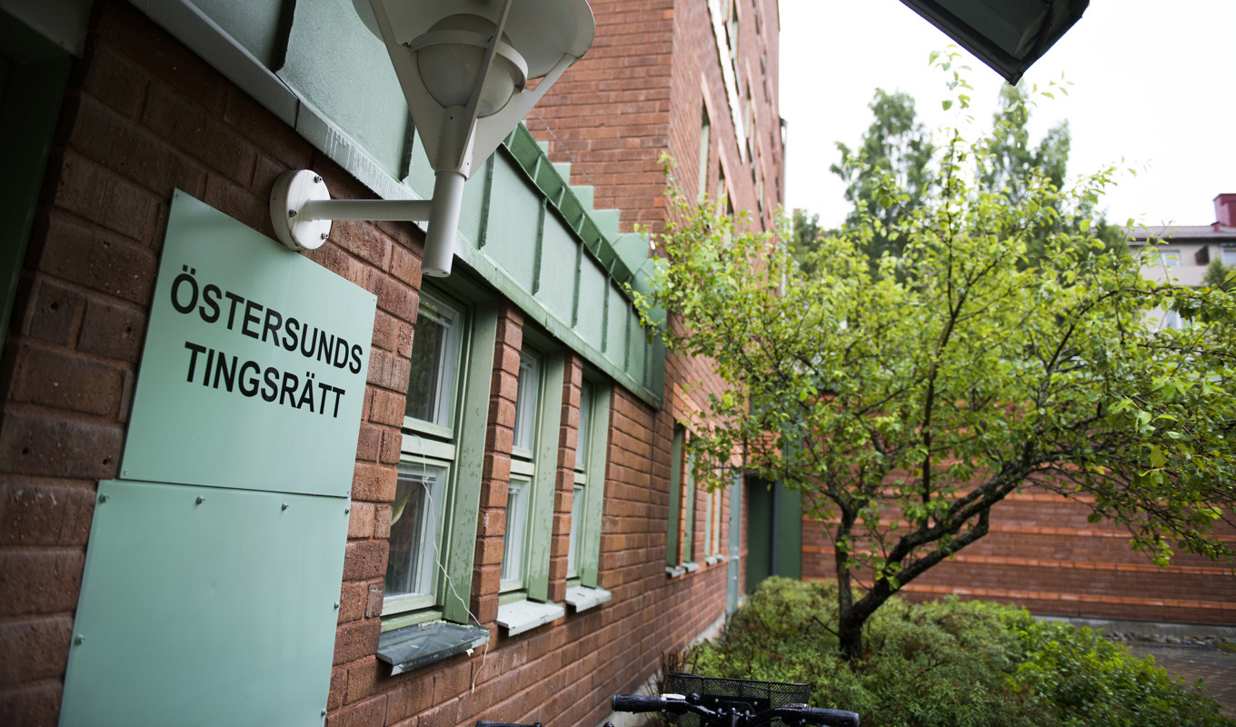 En man har fällts för mordförsök efter en knivattack mot en kvinna i Östersund. Arkivbild. Foto: Robert Henriksson/TT