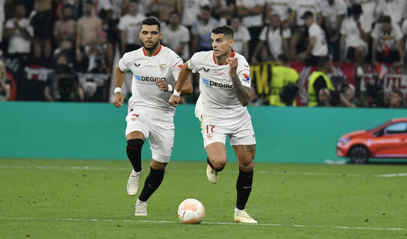 Sevilla är Europa League-mästare. Foto: Denes Erdos/AP/TT