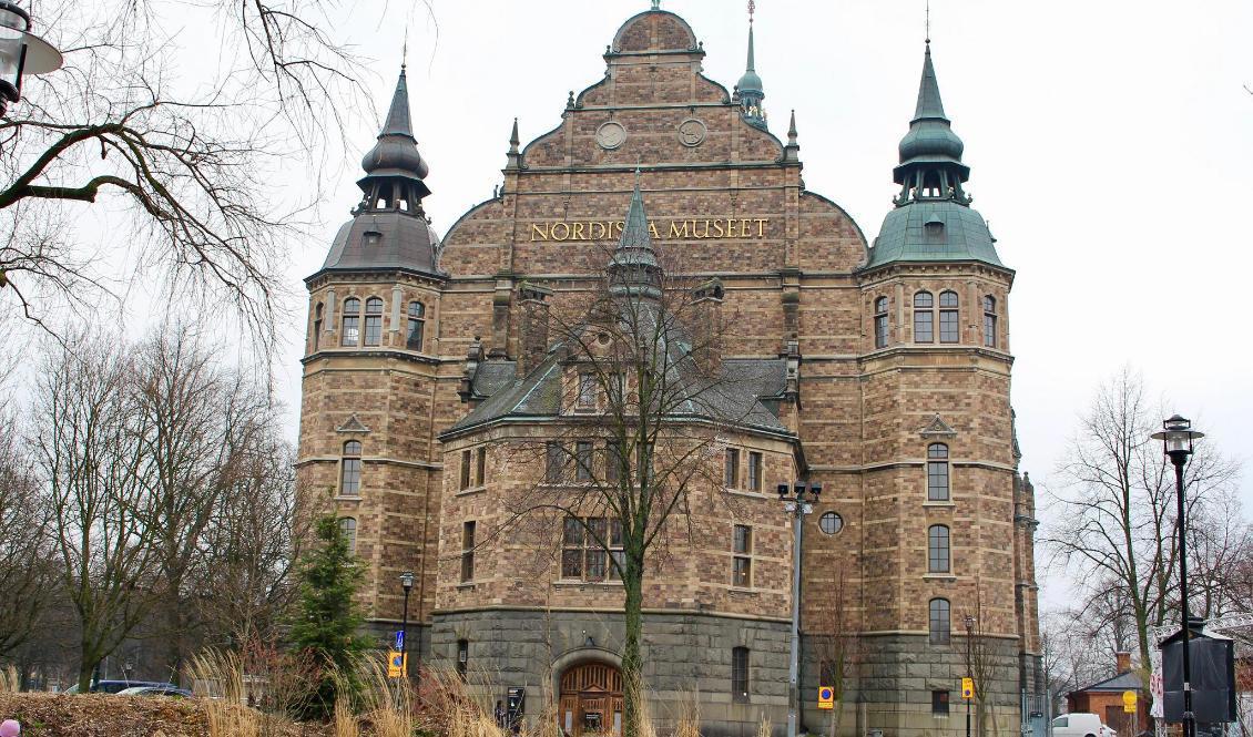 Museibesöken ökade förra året. På bilden ses Nordiska Museet på Djurgården i Stockholm. Foto: Susanne W. Lamm