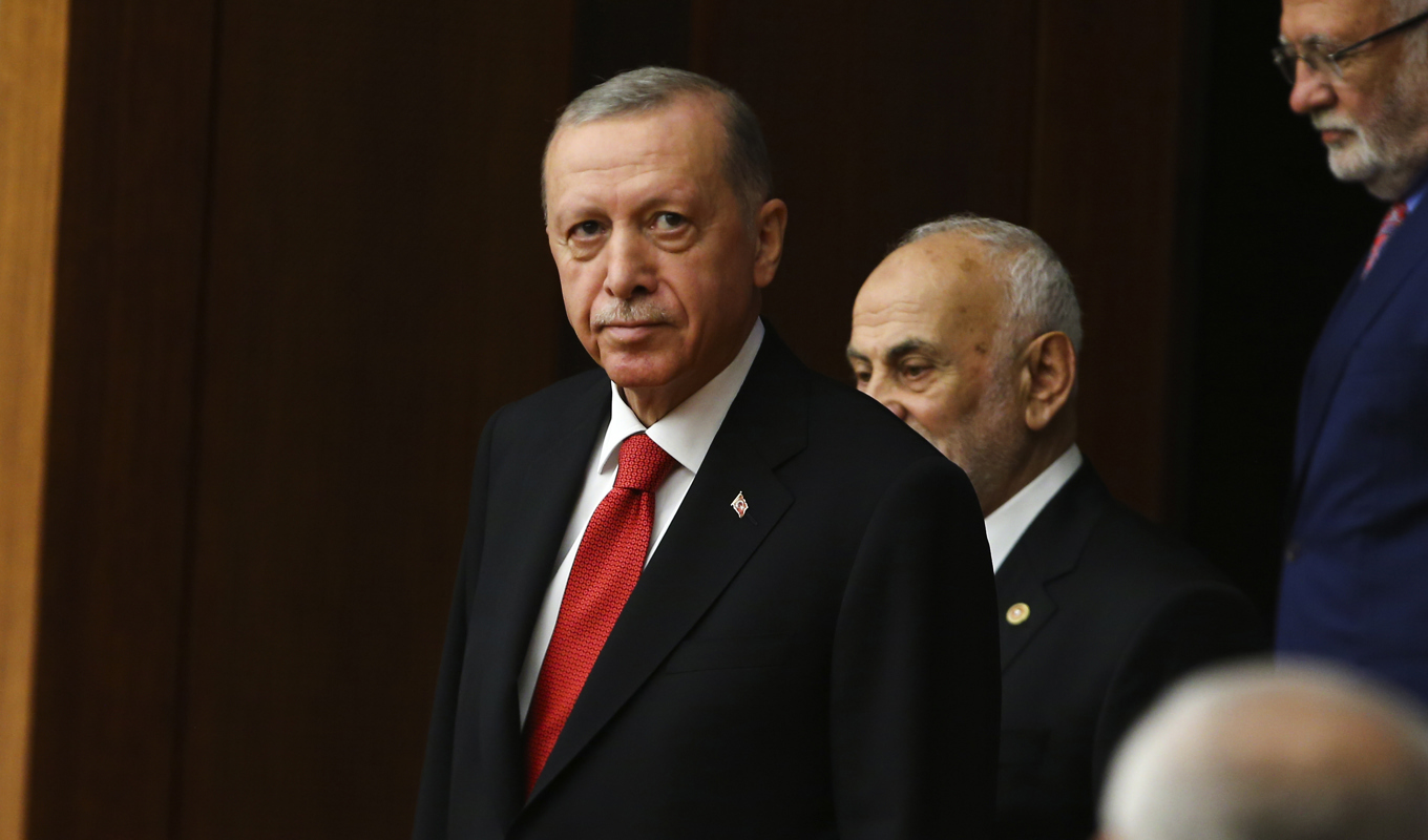 I dag presenterar Turkiets president Recep Tqayyip Erdogan sin nya regering. Arkivbild. Foto: Ali Unal/AP/TT