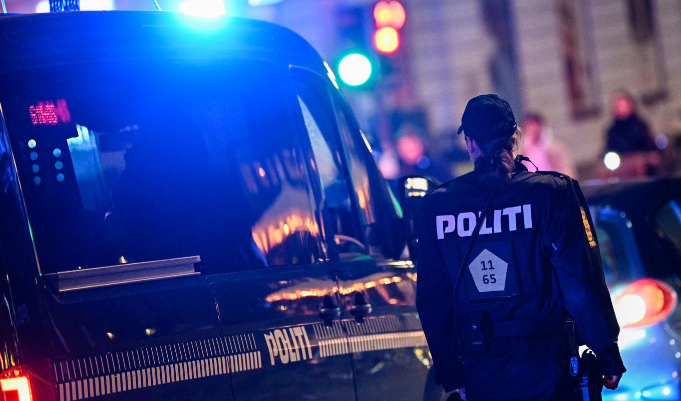 Dansk polis sköt mot svenska bilar. Arkivbild. Foto: Johan Nilsson/TT