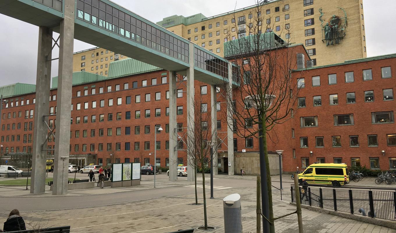 Presstjänsten vid Sahlgrenska Universitetssjukhuset i Göteborg meddelade under söndagen att pojken som skadats i hissolyckan tidigare i veckan har avlidit. Arkivbild. Foto: Jonas Dagson/TT