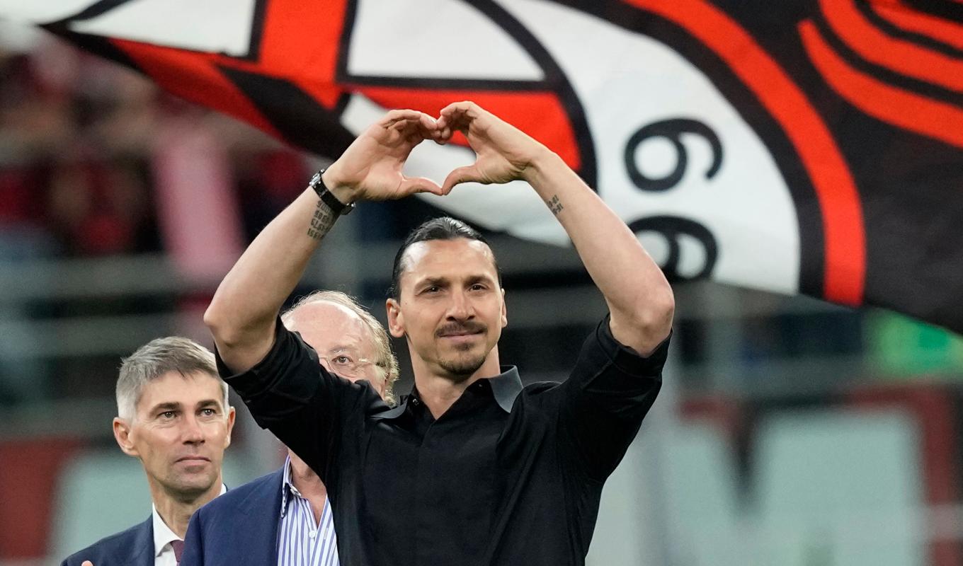 Avslutar Zlatan Ibrahimovic karriären? Det verkar så. Foto: Antonio Calanni/AFP/TT