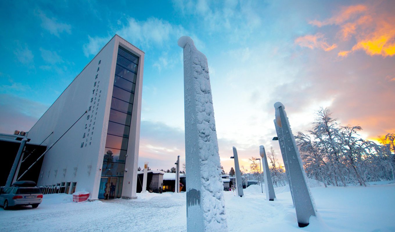 Nya Raketskolan, problemtyngd kommunal skola i Kiruna. Arkivbild. Foto: Jörgen Medman/Handout