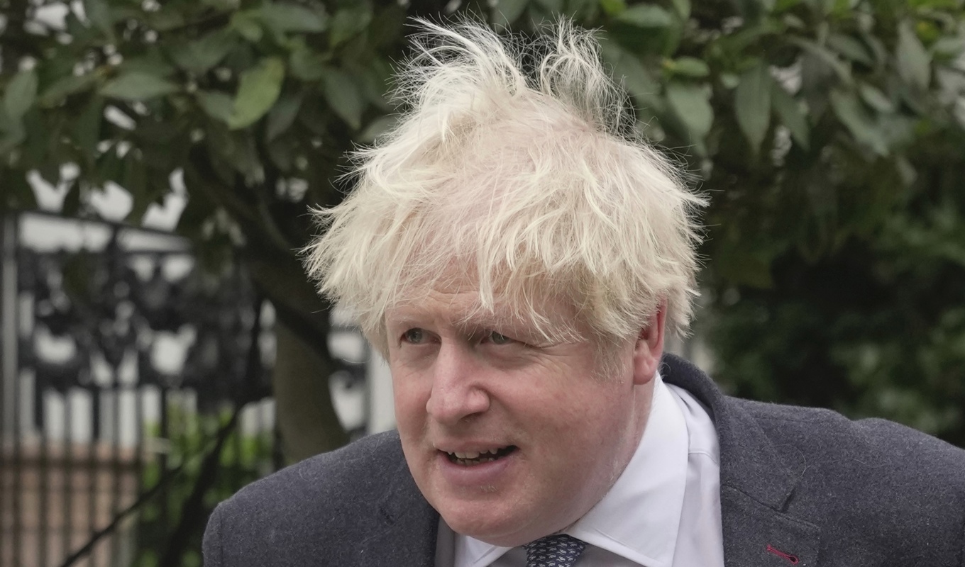 Storbritanniens tidigare premiärminister Boris Johnson. Arkivbild. Foto: Kin Cheung/AP/TT