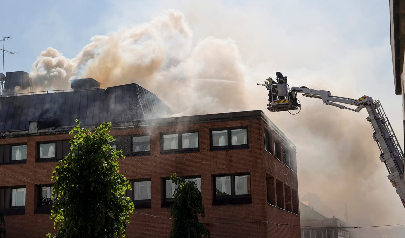 Branden är släckt. Arkivbild. Foto: Adam Ihse/TT