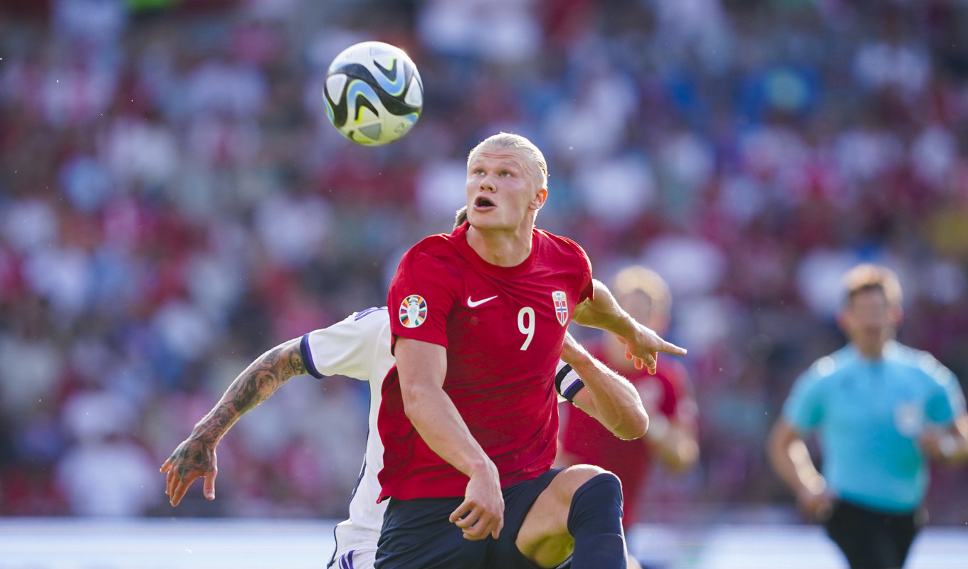 Norge Erling Braut Haaland. Foto: Heiko Junge/NTB/TT