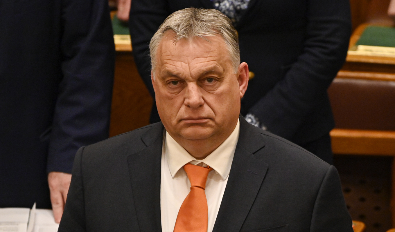 Ungerns premiärminister Viktor Orbán. Arkivbild. Foto: Denes Erdos/AP/TT