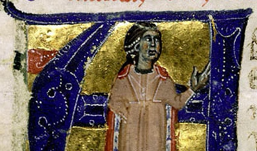Beatritz eller Beatriz de Diá (1140-1175) är historiskt den tidigast kända kvinnliga trubaduren. Foto: Public Domain