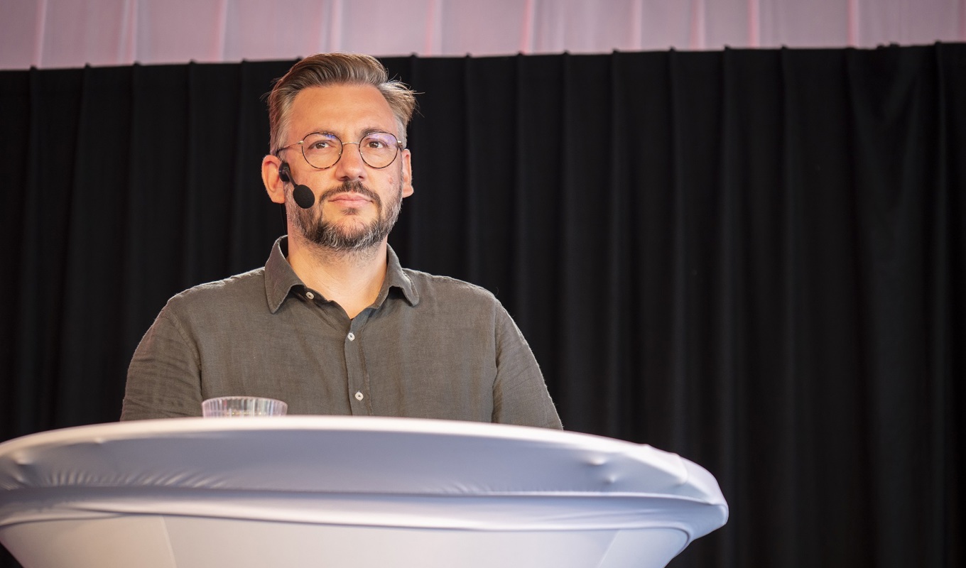 Centerpartiets ledare Muharrem Demirok. Foto: Bilbo Lantto